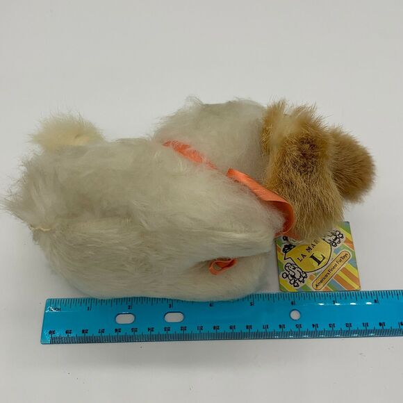 Vintage La Mar Toy Puppy Dog Stuffed Plush Soft Fur Furry 50’s 60’s Rare Spaniel - Picture 7 of 12